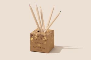 Beeswax Candle CO with PENCILS