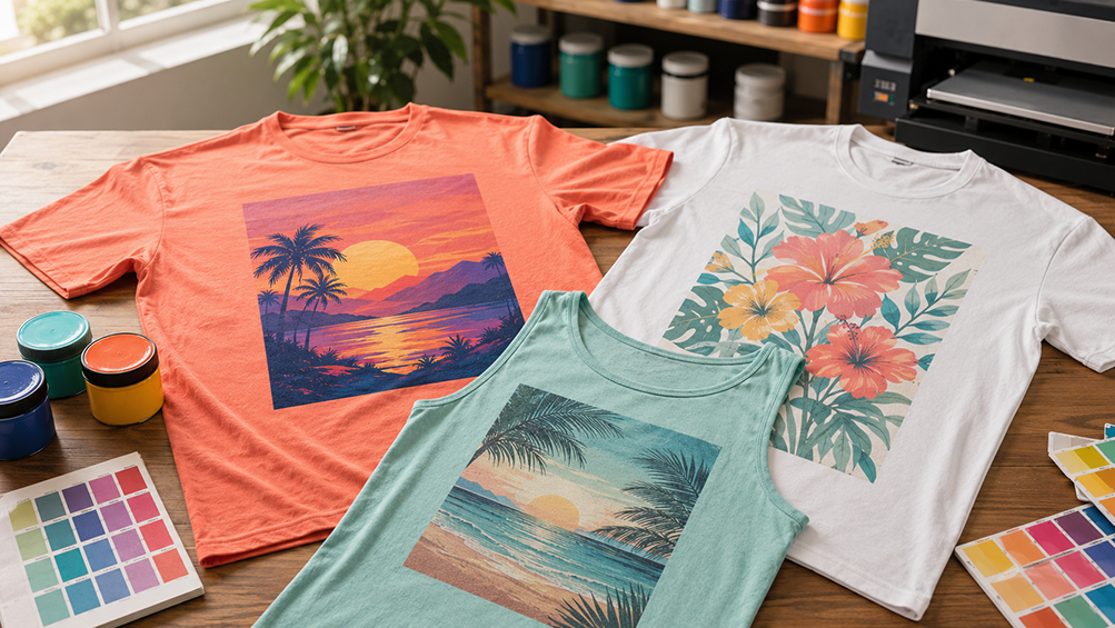 Seasonal Apparel: Summer’s Hottest Printing Trends