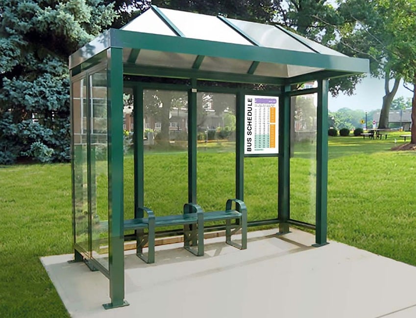 One Man, Many Lives: The Millcraft Bus Stop Shelter