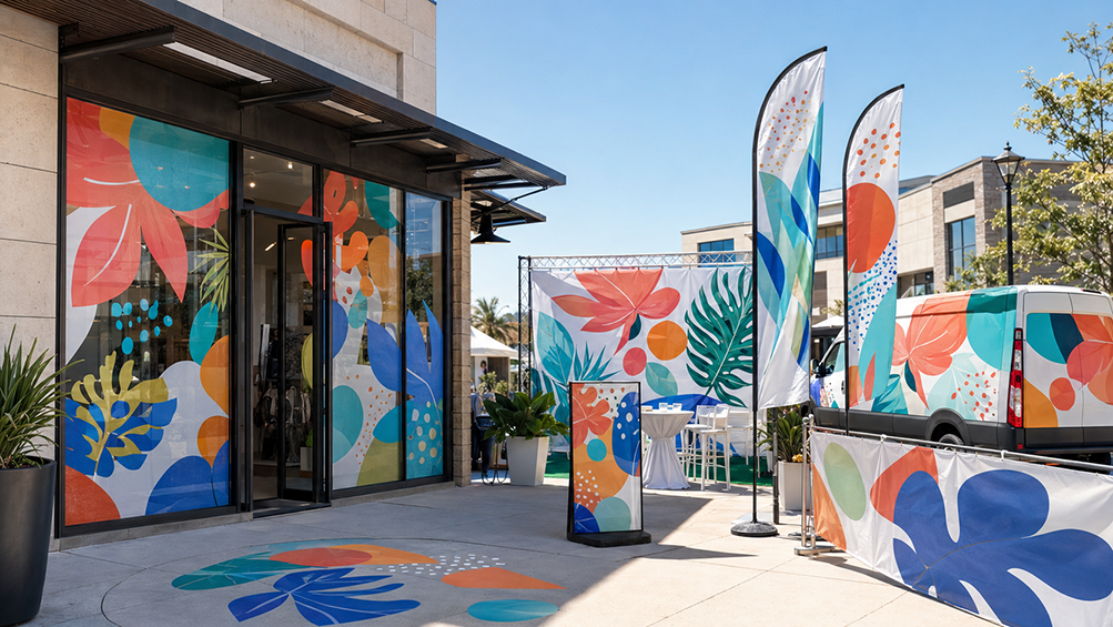 Seasonal Creativity: Wide Format Ideas That Pop All Summer